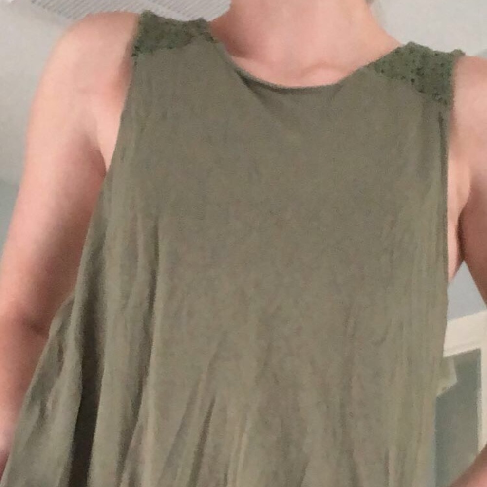 Green Tank Top
